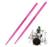Fmzrbnih Glow Drumsticks | Bacchette luminose in nylon con luce notturna - Bacchette morbide e leggere che brillano al buio per batteristi adulti