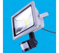 FN Faro Esterno IP65 LED PIR 20W Grigio 2700K 6500K 1 Luce 3 Impostazioni