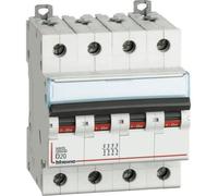 Interruttore magnetotermico Bticino 20A 4 Poli 6KA Curva D 4 Moduli FN84D20