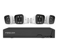 Foscam FNA108E-B4-2T kit di videosorveglianza Cablato 8 canali [FNA 108 E B4 2T bk]