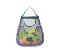 Fnaekier Sacchetti riutilizzabili per prodotti, borse portaoggetti in rete da appendere, borsa in rete traspirante da appendere, robuste borse per verdure per conservare frutta, cipolla, aglio e