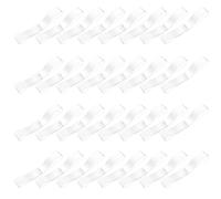 FNANJWQ 15 paia di lacci trasparenti invisibili per scarpe con tacco alto, in TPU trasparente, da donna, elastici, in silicone, anti-allentamento, per tenere le scarpe larghe