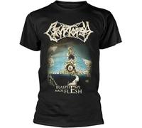 FNASVBOUO Cryptopsy Cryptopsy 'Blasphemy Made Flesh' T Shirtens T Shirt Graphicshirt Mens Black