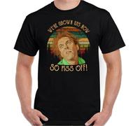FNASVBOUO Drop Dead T-Shirt Were Grown ups Now So P!SS off Rik Mayall Rick Tee Movie Black Man t Shirt