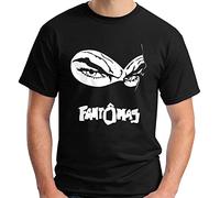 FNASVBOUO FANTOMAS Logo Mr.Bungle Avant Garde Metal Band Short Sleeve Black T-Shirt