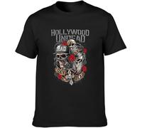 FNASVBOUO Hollywood Undead Men's T-Shirt Black Tee
