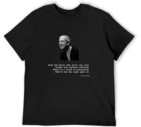 FNASVBOUO Leonard Cohen Quote Music Mens T-Shirt Unisex Black Tee