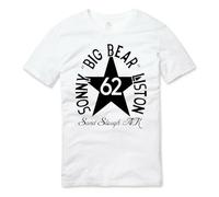 FNASVBOUO Sonny 'Big Bear 62' Liston Boxing T Shirt White White