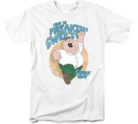 FNASVBOUO t-Shirt Freakin Sweet Peter Griffin TV Sitcom Graphic Tee White