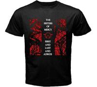 FNASVBOUO The Sister T Shirt Sister of Mercy First And Last Music Tee Black