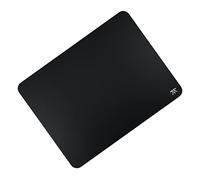 Fnatic Dash PRO L - Tappetino per Mouse da Gioco esteso per Esport con Bordi cuciti e Base in Gomma Antiscivolo, Superficie Veloce (Dimensione L, Nero, Tessuto Ibrido) - 487 x 372 x 3mm