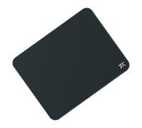 Fnatic Dash PRO M - Tappetino per Mouse da Gioco esteso per Esport con Bordi cuciti e Base in Gomma Antiscivolo, Superficie Veloce (Dimensione M, Medio, Nero, Tessuto Ibrido) - 360 x 280 x 3mm