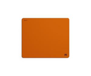Fnatic MAX Focus 3 L PRO - Tappetino per Mouse da Gioco, Superficie di Controllo in Tessuto Liscio Arancione, Rivestimento Resistente all'acqua, con Base in Schiuma PORON Antiscivolo (480 x 400 x 6mm)