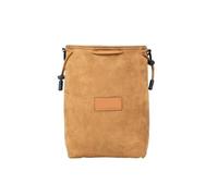 FNBDDX Adatta For Instax For Borsa For Fotocamera Mini 12 EVO For Canon For Nikon For Sony For Pentax A Tracolla Singola Da Viaggio For Iphone 15 For Airpods Pro Custodia Impermeabile(Brown-L)