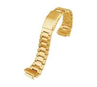FNBDDX Catena In Acciaio Inossidabile Adatta For Casio For Cinturino G-SHOCK Adatto For GM-5600/DW5600/5610/GM-2100 GA2100 DW-5600 Modificato Da 16 Mm(Gold case,5600 series)