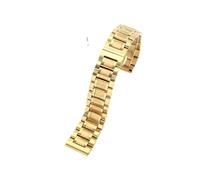 FNBDDX Cinturino for orologio in acciaio inossidabile 14MM 16MM 18MM 19MM 20MM adatto for cinturino for TISSOT 1853 T41 T17 for in oro rosa dorato argento(07-Steel,24mm)