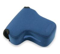 FNBDDX Custodia morbida for fotocamera interna Cover adatta for Sony ZV-E10 A6600 A6400 A6500 A6300 A6100 A6000 con obiettivo 18-135mm 16-70mm 28-70mm 18-50mm(Blue)