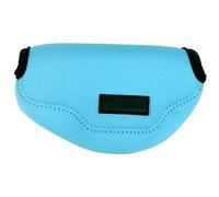 FNBDDX Custodia morbida for fotocamera interna impermeabile in neoprene adatta for Olympus EM10 OM-D E-M10 for Mark II III IV 2 3 4 W/obiettivo 14-42mm(Blue)