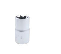 FNBDDX Prese tipo E 1/2 strumento E10 E11 E24 Presa Torx femmina for cricchetto Star Box End Testa chiave E12 E14 E16 Utensili manuali(E18)