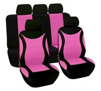 FNCVTM Coprisedili Auto Anteriore Per Hyundai Per Solaris Per Tucson 2019 Per Santa Fe Per Veloster Per Getz I40 Per I10 Ix35 Ix25 Coprisedili Auto Cuscino Supporto(Pink)