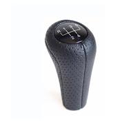 FNCVTM Manopola Cambio Auto per BMW E90 E91 E92 E60 E46 E39 E36 E34 E30 E81 E82 1356 Serie M6 M5 M3 Penna Headball Foro in Pelle 56 velocità Pomello del Cambio(5 Speed Hole)