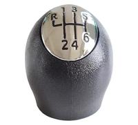 FNCVTM Pomello Del Cambio Auto Per Nissan Per INTERSTAR 6 Marce Pomello Cambio Plastica ABS Pelle Cromata HeadBall