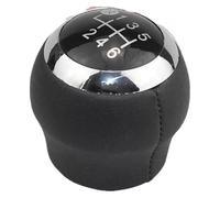 FNCVTM Pomello Del Cambio Auto Per Toyota Per Corolla 1.8MT Per Yaris Per Verso Per Auris Rav4 Cambio Manuale A 6 Marce Pomello A Leva(Black Sliver)