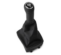 FNCVTM Pomello Del Cambio Auto Per VW Per Polo 9N 9N2 2002-2009 Pomello Cambio A 5 Marce Con Cuffia