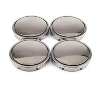FNDYMNPG 4 Pezzi Coprimozzi Auto, per Audi A1 A3 A4 A5 A6 A7 A8 60mm Tappi di Cerchioni per Cerchioni Auto Ruote Centro Cerchi Tappi Mozzo Accessori per Auto,D