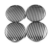 FNDYMNPG 4 Pezzi Coprimozzi Auto, per Audi A1 A3 A4 A5 A6 A7 A8 68mm Tappi di Cerchioni per Cerchioni Auto Ruote Centro Cerchi Tappi Mozzo Accessori per Auto,E