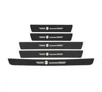 FNDYMNPG 5 Pezzi Auto Battitacco Protezioni, per Suzuki SX4 S-Cross 2013-2024 Auto Battitacco in Fibra di Carbonio Resistente all'usuraAntiscivolo AntiGraffio