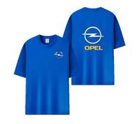FNDYMNPG T-Shirt da Uomo, per Opel OPC Astra J H G K T-Shirt da Allenamento Elasticizzata Tinta Unita T-Shirt A Maniche Corte Morbida con Bottoni con Colletto,L-F