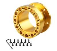FNERRMEVC Auto Kit Adattatore Distanziale Universale per Mozzo Volante da 51 Mm(d'oro)
