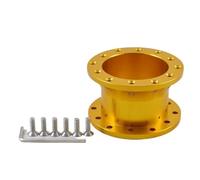 FNERRMEVC Auto Kit Distanziale Adattatore per Mozzo Volante Sportivo da Corsa per Auto da 30 Mm E 50 Mm(5cm Golden)