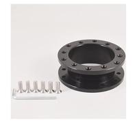 FNERRMEVC Auto Kit Distanziale Adattatore per Mozzo Volante Sportivo da Corsa per Auto da 30 Mm E 50 Mm(3cm Silver)