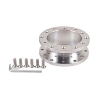 FNERRMEVC Auto Kit Distanziale Adattatore per Mozzo Volante Sportivo da Corsa per Auto da 30 Mm E 50 Mm(3cm Black)