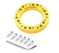 FNERRMEVC Auto Kit Distanziale per Piastra Adattatore per Mozzo Volante 13 Mm 24 Fori(Oro)