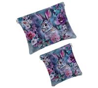 FNETJXF 2 scatole tascabili in finta pelle, piccole borse per borse, borsa portatile da viaggio per donne, borsa multifunzionale da viaggio, borsa da viaggio multifunzionale, fattoria delle uova di