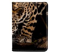 FNETJXF Custodia per passaporto, custodia per passaporto, custodia per passaporto, leopardato, Motivo: 2000, 10x14cm/4x5.5 in