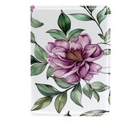FNETJXF Custodia per passaporto, custodia per passaporto da viaggio, custodia per passaporto, custodia per passaporto, rosa pastorabile, floreale, vintage, Motivo: 4417, 11.5x16.5cm/4.5x6.5 in