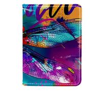 FNETJXF Custodia per passaporto, porta passaporto, portafogli, accessori da viaggio per donne e uomini, autobus dei cartoni animati di Londra Regno Unito, Motivo: 2107, 11.5x16.5cm/4.5x6.5 in