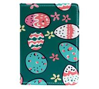 FNETJXF Custodia per passaporto, porta passaporto, portafogli, accessori essenziali da viaggio, uova di Pasqua farfalla, Motivo: 276, 10x14cm/4x5.5 in