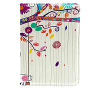 FNETJXF Porta passaporto da donna, custodia per passaporto, essenziale da viaggio per le vacanze, bandiera americana aquila, Modello236, 10x14cm/4x5.5 in