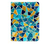 FNETJXF Porta passaporto, portafoglio passaporto, portafoglio passaporto per uomo, modello Marocco blu retrò etnico, Motivo: 3236, 11.5x16.5cm/4.5x6.5 in