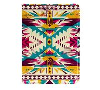 FNETJXF Porta passaporto, portafoglio passaporto, portafoglio passaporto per uomo, modello Marocco blu retrò etnico, Motivo: 3241, 11.5x16.5cm/4.5x6.5 in