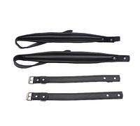 Fnfhsa 1 Set 16-120 Fisarmonica Tracolla Universale Impermeabile Regolabile (Nero)