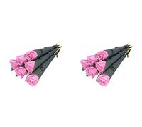 Fnfhsa 20 Pezzi Singola Rosa Simulazione Fiore di Sapone Rosa Coreano Regalo di San- Rose di Sapone Singolo Fiore di Sapone Artificiale 2