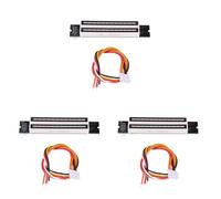 Fnfhsa 3X Doppio 12 Indicatore del Livello di Musica LED Spectrum VU Meter Amplificatore Lampade Velocità Della Luce Scheda Regolabile per MP3 DC 7-12V ()