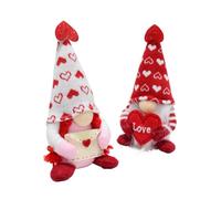 Fnfhsa Decorazioni in Peluche con Gnomo di San - Decorazione da Tavolo per Casa di Natale di San, Gnomi Elfi, Ornamenti Durevoli, Facile da Installare