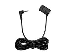 Fnfhsa Microfono A Clip per Auto con Jack da 3,5 mm, Mini Microfono Esterno Cablato, Console Superiore per Multimedia per Auto, Spina Curva